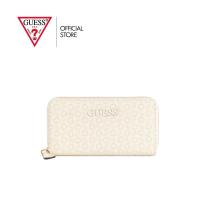 ราคา GUESS กระเป๋า รุ่น G9076599 BOWIE WALLET สีขาว (41910885355)