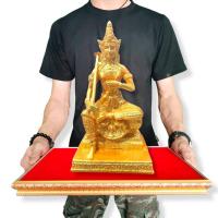 ราคา "พารวย"พระวิษณุกรรม เทพแห่งสารพัดช่าง (กว้าง6นิ้ว สูง25ซม.)สีน้ำทอง บูชาแล้วเราจะคิดจะสร้างจะทำอะไรก็จะสำเร็จง่ายตามใจหว (23666650900)