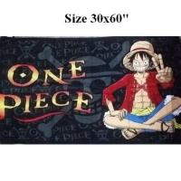 ราคา ลิขสิทธิ์แท้ ผ้าขนหนู วันพีช ONEPIECE เนื้อนิ่ม ผืนใหญ่พิเศษ ขนาด 30x60 นิ้ว ราคาป้าย 750บ. (7940821229)