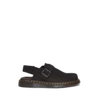 ราคา Dr Martens รุ่น Jorge Ii รองเท้าเปิดส้นหนังกลับดีไซน์สายคาดด้านหลัง - สีดำ (27305333530)