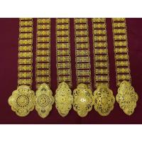 ราคา เข็มขัด ลายดอกฉลุ สีทอง ตกแต่งชุดไทย ออกงานต่าง ๆ มีหลายแบบให้เลือก สินค้าพร้อมจัดส่งจากประเทศไทย (27863312986)