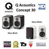 ราคา Q Acoustics Concept 30 Bookshelf Speaker Pair (21414389692)