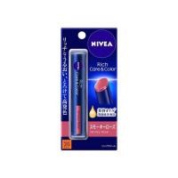 ราคา Nivea Rich Care & Color Lip Smoky Rose 2g (27776306466)