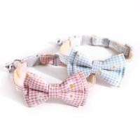 ราคา สัตว ์ เลี ้ ยงแมวลายสก ๊ อต Bowknot Collar Bell ลายสก ๊ อตดอกไม ้ โบว ์ ปรับปลอกคอสุนัขสร ้ อยคออุปกรณ ์ เสริมสัตว ์ เลี ้ ยง suppies (6596353859)