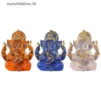 ราคา Louislifebliss Clear Lord พระพิฆเนศรูปปั้นช้างฮินดูประติมากรรมรูปแกะสลักเครื่องประดับพระพุทธรูปใหม่ (29610872488)