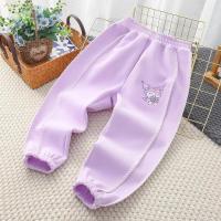 ราคา UNGU ( PAN312 ) DEFECT กางเกงเทรนนิ่งจ็อกเกอร์เด็กผู้หญิง - คอตตอนโพลีเอสเตอร์ - sanrio kuromi - สีม่วง (41265307024)