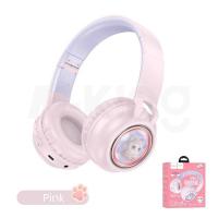 ราคา Hoco รุ่น W50 Cute Fun BT5.3 Headphone หูฟังบลูทธไร้สาย หูฟังครอบหู การ์ตูนน่ารัก ใช้งานยาวนาน12ชม พร้อมส่งจากไทย บลูทูธ (25072899211)