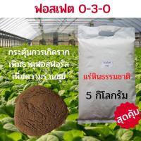 ราคา ฟอสเฟต แร่หินฟอสเฟต บรรจุ 5 กิโลกรัม 0-3-0 030 กระตุ้นการเกิดราก เพิ่มธาตุอาหารในดิน ฟอสฟอรัส ทำให้ดินร่วนซุย กระตุ้นราก (18608320227)