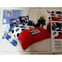 ราคา ผ้าปูที่นอน ลายมิกกี้เมาส์ ขนาด 6 ฟุต เกรดพรีเมี่ยม (1029534793)
