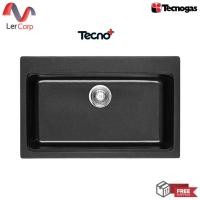 ราคา (Tecno) อ่างล้างจานแกรนิต 1 หลุม แบบฝัง Tecnoplus รุ่น TNP 764821 ขนาด 76 ซม. ลึก 21 ซม. (25273068505)