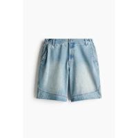 ราคา H&M(เอชแอนด์เอ็ม) กางเกงขาสั้นดีนิมแบบหลวม ผู้ชาย 1294211_1 (41152180705)
