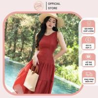 ราคา เดรสบานหางปลา2สายพร้อมกระโปรงยาวสองชั้น จีดีวี0097 ผ้าไหมพรมนิ่ม โปร่ง ทรงหลวม แฟชั่นเกาหลี (25077981187)