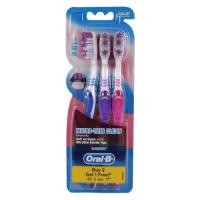ราคา (2แถม1) Oral-B Complete Micro-Thin Clean Toothbrush ออรัล-บี คอมพลีท แปรงสีฟัน รุ่นไมโครทิน คลีน (12661541733)