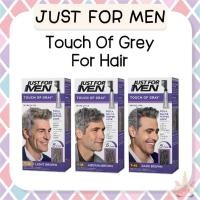 ราคา *พร้อมส่ง/ของแท้‼️* Just For Men Touch of Gray, Mens Hair Color Kit with Comb Applicator ยาย้อมสีผม (29634624882)