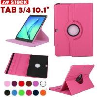 ราคา Flip Shell สําหรับ Samsung Galaxy Tab 3 4 10.1 "SM-T530 T531 T535 T537 GT-P5200 P5210 P5220 360° หมุนฝาครอบซองหนังกันกระแทก (26655914850)