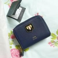 ราคา #กระเป๋าสตางค์lyn #lyn looney short wallet สีน้ำเงิน (12021848337)