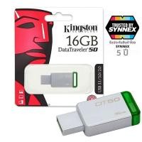 ราคา KINGSTON แฟลชไดร์ฟ (16GB) รุ่น DATATRAVELER 50 DT50/16GB USB 3.0 Data การรับประกัน 5Years SYNNEX (22480219579)