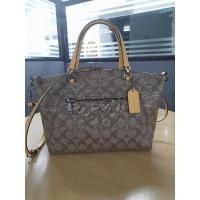 ราคา Coach แท้ 100% พัด 13" หูสีเหลือง (9979185400)