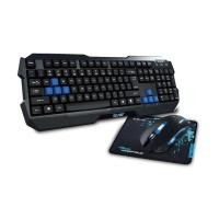 ราคา E-BLUE Cobra K820 คีย์บอร์ดเกม + เมาส์ Combo เอฟเฟกต์ความสว่าง (26788634639)