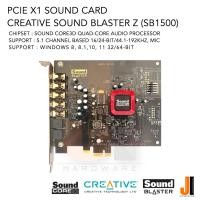 ราคา Sound Card Creative Sound Blaster Z (SB1500) PCIe 5.1 Channel (PCI-E X1) (สินค้ามือสองสภาพดีมีการรับประกัน) (28674680356)