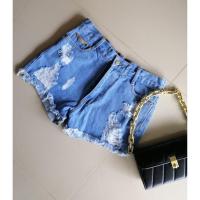 ราคา (มือสอง)​ กางเกงยีนส์ขาสั้น Look Trend เก็บทรงสวย ผ้าสวย (3371758499)