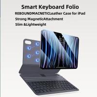 ราคา Smart Keyboard Folio iPad Air4 Air5 10.9 Pro 11 2018-2022 Air6 Air11 M2 2024 Case for ipad เคสคีย์บอร์ด (28827356494)