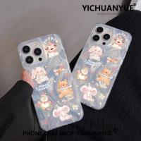 ราคา YICHUANYUE - เคสไอโฟน11 น่ารัก แมว เพนกวิน ขนนกสีเงิน เลเซอร์เคสใส เคสไอโฟน 14 pro max เคสไอโฟน 13 เคสไอโฟน 12 เคสไอโฟนx (24382507223)