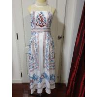 ราคา มือ2เหมือน1 เดรสยาวสีขาว ป้ายone & one (2080114583)