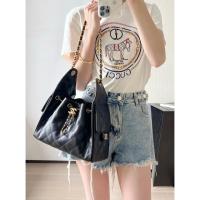 ราคา Chanel Small Caviar Calfskin Shopping Bag Drawstring Chain Handbag Female Bag (40766168697)