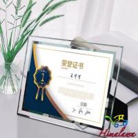 ราคา กรอบรูปกระจกคริสตัลขนาดA4 （5อัน）กรอบรูปตั้งได้ กรอบรูปกระจก กรอบรูปแนวตั้ง กรอบรูปแนวนอน (16493625228)