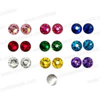 ราคา เพชรครึ่งซีก 10มม. งานเกรดดี (20 ชิ้น) เพชรพลาสติก (710150543)