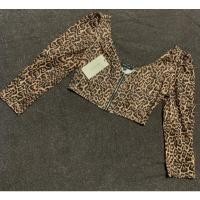 ราคา เสื้อครอปแขนยาวลายเสือ (19858504489)