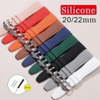ราคา ปลายโค้งสายนาฬิกาซิลิโคนยางนาฬิกา 20 มม.22 มม.สร้อยข้อมือสําหรับ Seiko Diver Diving WatchBand ผู้ชายผู้หญิงข้อมือเข็มขัดสายรัดข้อมือกีฬาฤดูใบไม้ผลิบาร์ชุดซ่อมเครื่องมือกําจัด (28816580208)
