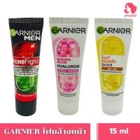 ราคา Garnier โฟมล้างหน้ากานิเย่ ปริมาณ 15มล.(1pcs) (28135881116)