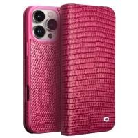 ราคา Qialino สําหรับ iPhone 16 Pro Max Plus กระเป๋าสตางค์หนังวัวแท้ระดับพรีเมียมแบบพลิกได้ช่องเสียบการ์ดเมล็ดข้าวจระเข้ (26163708861)