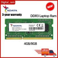 ราคา ADATA RAM DDR3L DDR3 แล็ปท็อป 1.2V 4GB 8GB 1333MHz 1600MHz SODIMM 8GB PC3-12800S 1.35V สําหรับหน่วยความจําโน้ตบุ๊ค (44406917083)