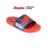 ราคา Bata บาจา BBG รองเท้าแตะแบบสวม ลาย Marvel สำหรับเด็กผู้ชาย สีแดง รหัส 3515208 (40817218528)
