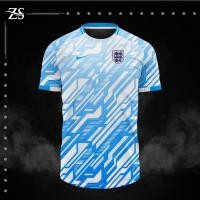 ราคา ⭐⭐⭐⭐⭐ เสื้อกีฬาแขนสั้น พิมพ์ลายทีมชาติฟุตบอล England World Cup 2022 (17891457438)