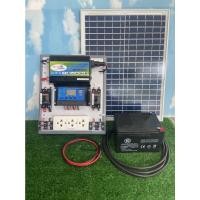ราคา ชุดบ้านสวน ชุดนอนนา อินเวอร์เตอร์3000W โซล่าเซลล์12V to 220V(พร้อมแผง20W+แบตเตอรี่)พร้อมใช้งาน (16684360526)