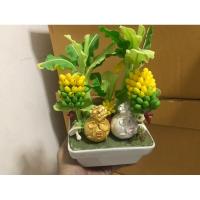 ราคา ต้นไม้วางโชว์ ต้นไม้เรียกทรัพย์ ที่วางโต๊ะบัญชี ของวางโต๊ะบัญชีออฟฟิต กระถางถุงเงินถุงทอง เรียกทรัพย์ (14999015917)