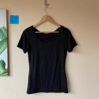 ราคา Uniqlo heattech เสื้อฮีทเทคแขนสั้น สีดำ Size L (21593727503)