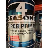 ราคา TOA สีรองพื้นปูนเก่า 4 SEASONS SUPER PRIMER 5 แกลลอน 18.925 ลิตร (28420337692)