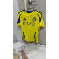 ราคา เสื้อฟุตบอล Al Nassr เหย้า 2023/24 เหลือง-น้ำเงิน #7 Ronaldo ของแท้ adidas ไซส์ M มือสองสภาพดี (26539751725)