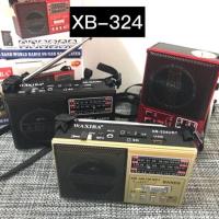 ราคา เครืองเล่นวิทยุ AM/FM/MP3 ร่น XB-324UT (YG-322URT) พร้อมไฟฉายคละ (1236334778)