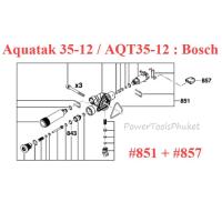 ราคา หัวปั๊ม #851 เครื่องฉีดน้ำแรงดันสูง Aquatak 35-12 / AQT35-12 ยี่ห้อ Bosch (19189966625)