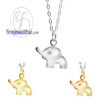 ราคา Finejewelthai จี้รูปช้าง จี้เงินแท้/ Elephant-Pendant - P115300 (1563409537)