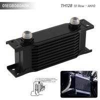 ราคา Universal 10 แถว AN10 เครื่องยนต์เกียร์อลูมิเนียม Oil Cooler 128 มม. 7/8-14 UNF (40108111024)