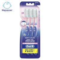 ราคา [WS] Oral-B ออรัลบี แปรงสีฟัน ซอฟท์แอนด์สลิม ขนแปรงนุ่มพิเศษ แพค 3 ด้าม (19945379557)