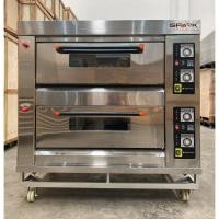ราคา [ผ่อน 0%] เตาอบแก๊สคุมไฟฟ้าขนาด 2 ชั้น 4 ถาด SPK-24A,SPARK (19973623972)