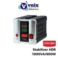 ราคา Stabilizer HDR_1000VA/800W ZIRCON เครื่องปรับแรงดันไฟฟ้าอัตโนมัติ Automatic Voltage Stabilizer (AVS) By Vnix Group (19773155868)